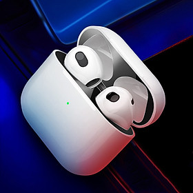 Mua Miếng Dán Kim Loại Mỏng Chống Bụi Cho Case Airpods 3 (2021)