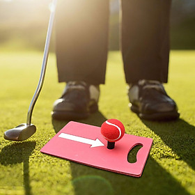 Golf Hitting Mat Nonslip Golf Practice Training Aid Rug for Office Backyard