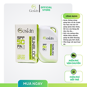 Kem Chống Nắng Bảo Vệ Da 50ml Goskin
