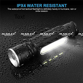 Mua Đèn pin siêu sáng cầm tay bóng LED LD-T6 thân nhôm có zoom quang học đế hít nam châm  800 lumens  tối đa 10h sử dụng - Mai Lee