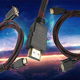 Dây cáp chuyển đầu HDMI sang VGA Hd-15 15Pin chuyên dụng tiện lợi