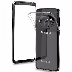 	 Ốp lưng dẻo dành cho Samsung Galaxy S9 hiệu Ultra Thin (mỏng 0.6mm, chống trầy xước, ôm sát máy, Trong suốt) - Hàng chính hãng