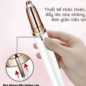Bút Tỉa Lông Mày Sạc Tích Điện Cao Cấp, Máy tỉa Cạo Lông Mày lông mũi, Tiện Dụng Cho Nữ