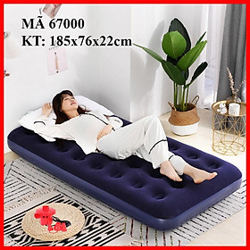Nệm Hơi Đệm Hơi Cao Cấp Bestway Kèm Bơm Điện 2 Chiều Và 2 Gối Hơi Nhiều Kích Thước BH 12 Tháng