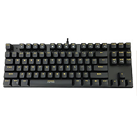 VINETTEAM Bàn phím cơ có dây METOO 87 phím không led chuyên game dành cho game thủ giá rẻ , Double Shot Keycaps , Blue switch – phiên bản 2020 -…