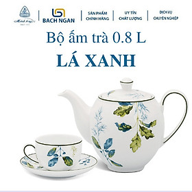 Mua Bộ Trà Minh Long Camelliallia 0.8L Lá Xanh 01803819303