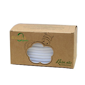 Mua Bộ 10 khăn tay sữa nhỏ chất liệu bông hữu cơ P777 Mollis - KT 30cm x 30cm