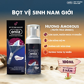 Bọt vệ sinh nam giới Oniiz - Dung dịch vệ sinh nam tạo bọt 100ml