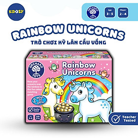 Trò chơi trí tuệ Rainbow Unicorns - Orchard Toys giúp trẻ nhận biết màu sắc, khả năng ghi nhớ