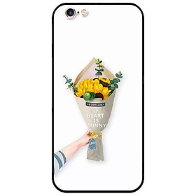 Ốp lưng in cho Iphone 6/6s Mẫu Bó Hoa Hướng Dương