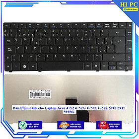 Mua Bàn Phím dành cho Laptop Acer 4752 4752G 4750Z 4752Z 5940 5935 5935G - Hàng Nhập Khẩu