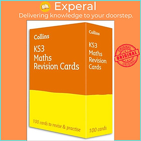 Sách - KS3 Maths Revision Question Cards - Ideal for Years 7, 8 and 9 by Collins KS3 (UK edition, paperback)