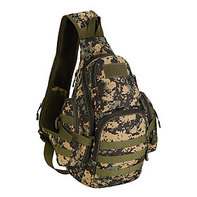 Multipurpose Unisex MOLLE Shoulder Chest Bag Crossbody Pack Casual Bag Outdoor Sports Backpacks Rucksacks