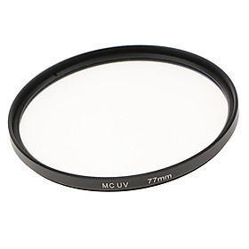 Hilabee 77 Mm UV-Siêu Mỏng Đa Phủ Lớp Bảo Vệ Tia Cực Tím Bộ Lọc Ống Kính Cho Canon Nikon Sony DSLR Ống Kính