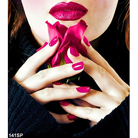 TRANH DÁN TƯỜNG 3D SPA SP141 - TRANH NAIL - PHUN XĂM - SALON TÓC - NỐI MI - YAN SHOP