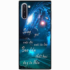 Ốp lưng dành cho Samsung Note 10 mẫu Thất Bại Dạy Ta Lớn Khôn