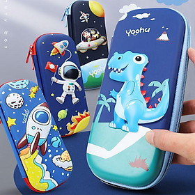 Hộp Đựng Bút FREESHIPHộp Bút Nổi  In 3D Họa Tiết Hoạt Hình Dễ Thương Cho Bé