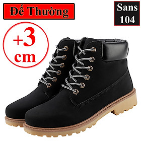 Boot nam martin Sans104 giầy cao cổ boost vàng đen nâu bigsize to 43 44 45 46 độn đế 6cm big size đẹp hàn quốc cao cấp