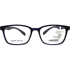 Gọng Kính Unisex Vigcom VG1650 C7 (52/19/140) - Đen