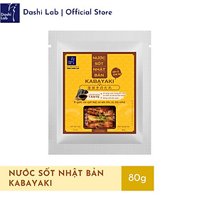 Nước Sốt Kabayaki Nhật Bản - Dashi Lab - 80g gói