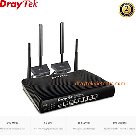 Mua Router 4G LTE DrayTek Vigor2927Lac - Hàng chính hãng