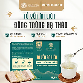 Tổ Yến Ăn Liền Sấy Thăng Hoa - 18.8g Yến Tươi - Dinh Dưỡng Tiện Lợi - Tăng Cường Sức Khỏe - Chống Lão Hóa - Tăng Cường Trí Nhớ - Chính Hãng Hoàn Vũ Yến - Cosmo Bird's Nest