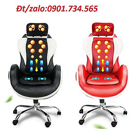 Mua Ghế da văn phòng kèm massage hồng ngoại  ghế xoay văn phòng  Ghế làm việc có tựa đầu
