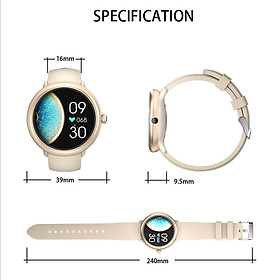 Smart Watch IP68 Waterproof Music Control Fitness and Sleep  Photo Remote Control Multi Sports Modes Touchscreen Smartwatch for Women