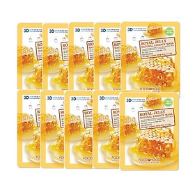Mặt Nạ 3D Sữa Ong Chúa Foodaholic Royal Jelly Natural Essence Mask