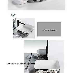 Mua LAVABO VÂN ĐÁ HOA CƯƠNG