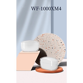 Mua Ốp Case Bao Trong Suốt TPU Kai Silicone dành cho Sony WF-1000XM4 - Hàng chính hãng