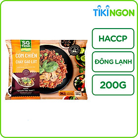 Cơm chiên chay gạo lứt SG Food Đông Lạnh 200g