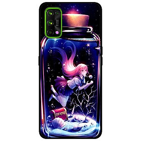 Ốp lưng dành cho Realme 7 Pro mẫu Cô Gái Trong Lọ