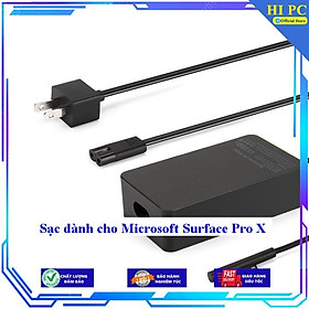 Sạc dành cho Microsoft Surface Pro X - Kèm Dây nguồn - Hàng Nhập Khẩu