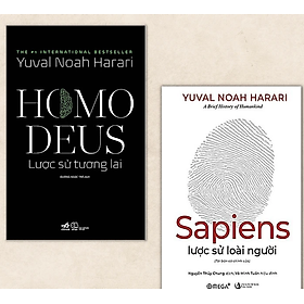 Combo Sapiens: Lược Sử Loài Người và Homo Deus: Lược Sử Tương Lai ( Tặng Kèm Sổ Tay )