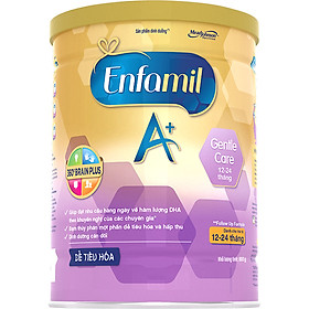 Sữa bột Enfamil A+ Gentle Care 800g cho trẻ từ 12 - 24 tháng