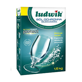 Muối làm mềm nước Ludwik 1,5kg - Mẫu Mới
