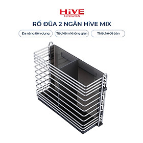 Hộp (ống) đựng đũa muỗng inox 304 HiVE Mix