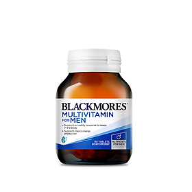 Vitamin Tổng Hợp Hỗ Trợ Sức Khỏe Nam Giới Blackmores Multivitamin For Men Lọ 50 Viên