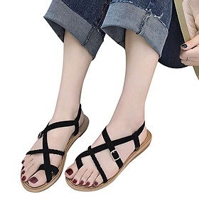 Giày sandal hở ngón chống trượt đi biển mùa hè cho nữ
