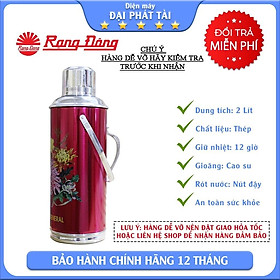 Mua Phích nước Rạng Đông 2 Lít RD 2035S1 kiểu dáng hoài cổ MÀU NGẪU NHIÊN