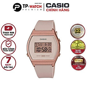 Đồng hồ nữ dây nhựa Casio Standard chính hãng LW-204-4ADF