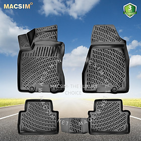 Thảm lót sàn ô tô nhựa TPU Silicon Nissan Xtrail (T30) second generation 2007-2013 Nhãn hiệu Macsim