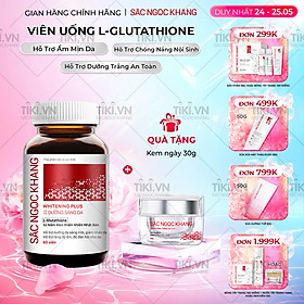 Viên Uống Sắc Ngọc Khang Dưỡng Trắng Sáng Da Whitening Plus 60 Viên