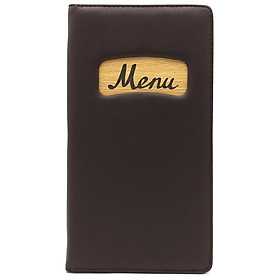 Sổ Da Menu Trung 20 Lá 209 - Màu Nâu