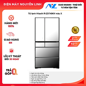 Mua Tủ lạnh Hitachi Inverter 735 lít Multi Door R-ZX740KV X - HÀNG CHÍNH HÃNG - CHỈ GIAO HCM