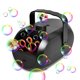 Bubble Machine Automatic Bubble Blower Portable Rechargeable Bubble Maker 4800+ Bubbles Per Minute Bubbles