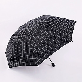 Mua Ô dù kẻ caro cầm tay gấp gọn 98cm