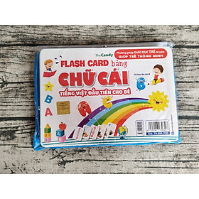 Flash Card Bảng Chữ Cái Tiếng Việt Đầu Tiên Cho Bé (Tái Bản)