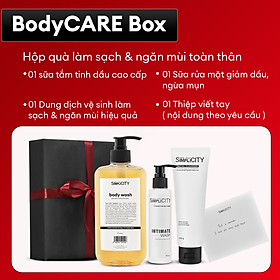 Bộ quà tặng chăm sóc da Men Stay Simplicity Skincare Box & Bodycare Box